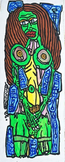 Robert COMBAS (1957)
La gazonnière. La femme...