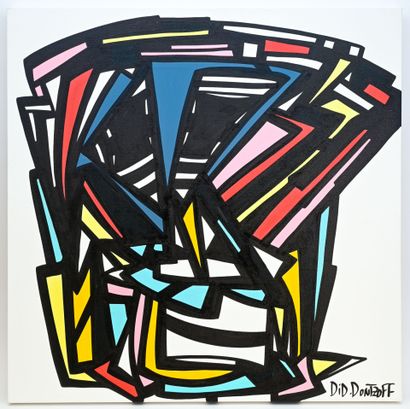 Did DONTZOFF (né en 1956). 
Sans titre
Acrylique...
