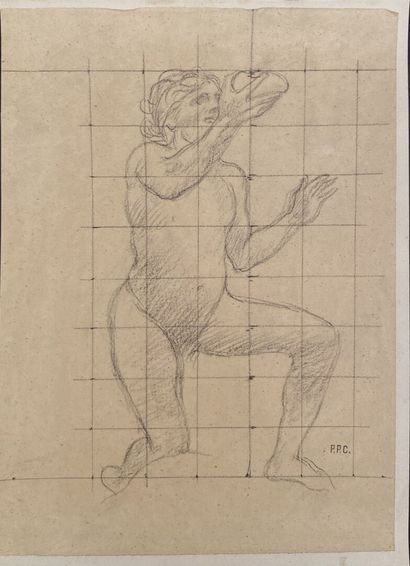 Pierre PUVIS DE CHAVANNES (1824-1898)
Study...