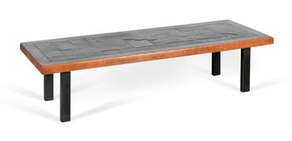 Coffee table, wooden structure, lacquered...