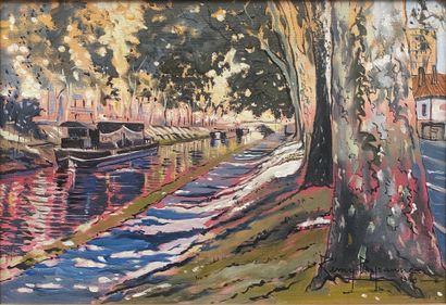Rémy PEYRANNE (1935-2018)
The Canal du Midi...