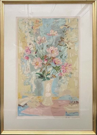 LE PHO (1907-2001)
bouquet de fleurs
Lithograph...