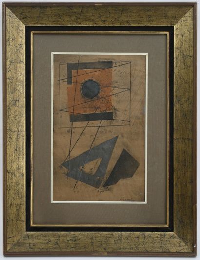 Jean SIGNOVERT (1919-1981)
Abstraction
Mixed...