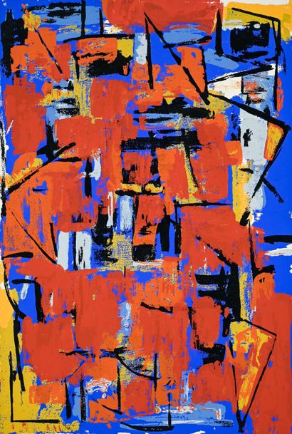 Alexandre ISTRATI (1915-1991)
Abstraction
Stencil...