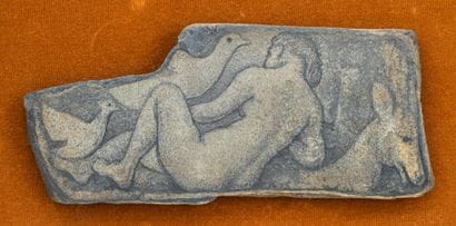 Marcel DELARIS (1911-1995)
Bather with donkey...