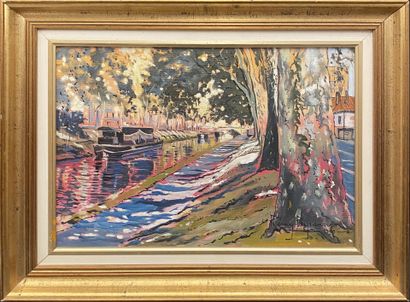Rémy PEYRANNE (1935-2018)
The Canal du Midi...