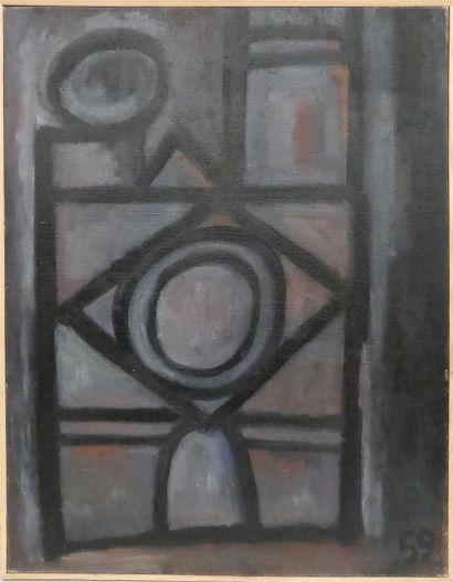 Pierre JOURDA (1931-2007)
Church of Montesquieu...