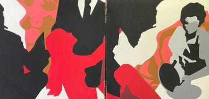 Philippe CARRE (1930-2022)
Couple - Diptych
Acrylic...