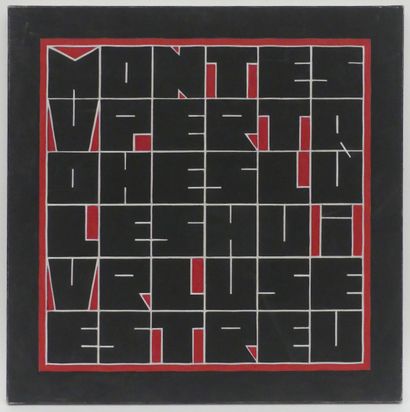 Pierre JOURDA (1931-2007)
Tragic square,...