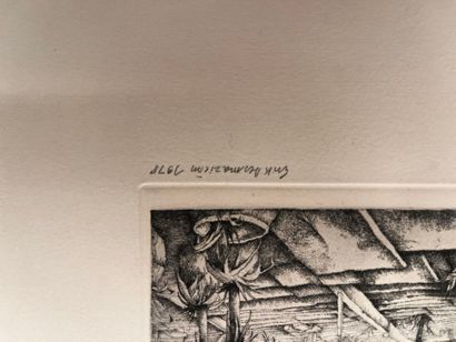 Erik DESMAZIERES (1948)
Garden in Italy
Etching...
