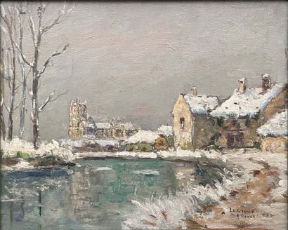 Albert LEPREUX (1868-1959)
Canal de l'Ourcq,...