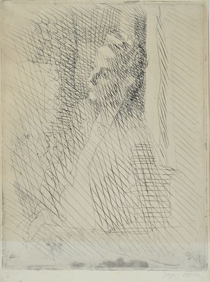 Jacques VILLON (1875-1963)
Portrait de Mme...