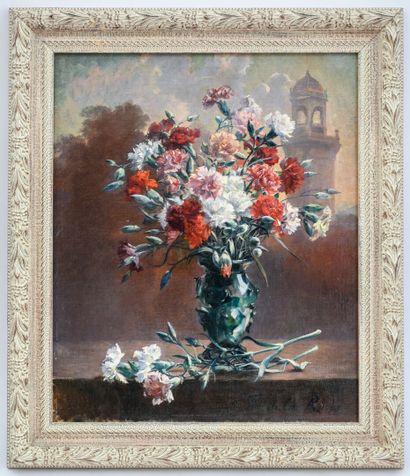 20th CENTURY FRENCH SCHOOL, F. De La ROCHE
Bouquet...