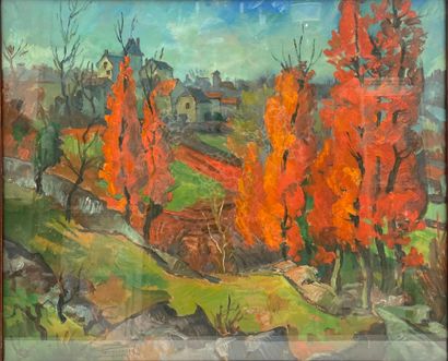Antoine JACQUEMOND (1885-1970)
Landscape...