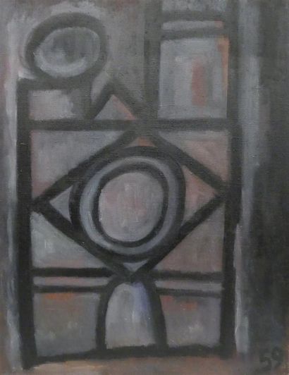 Pierre JOURDA (1931-2007)
Church of Montesquieu...
