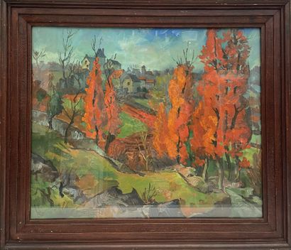 Antoine JACQUEMOND (1885-1970)
Landscape...