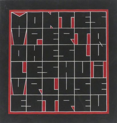 Pierre JOURDA (1931-2007)
Tragic square,...