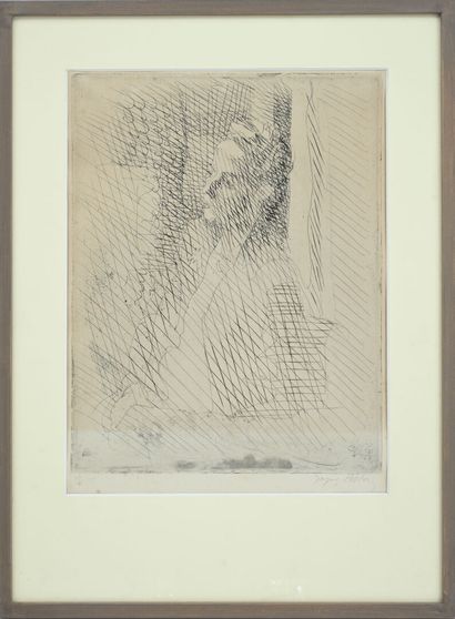 Jacques VILLON (1875-1963)
Portrait de Mme...