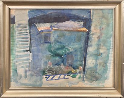 Ann WINN (1930-2015)
The window
Watercolor...