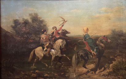 Based on Georges WASHINGTON
The Falconers
Large...