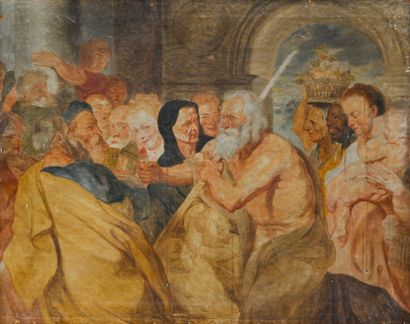In the taste of RUBENS, late 18th century
Diogenes...