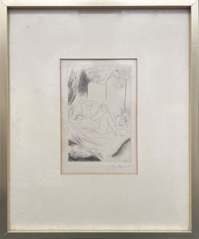 Edy LEGRAND (1892-1970)
The harem at rest
Etching...