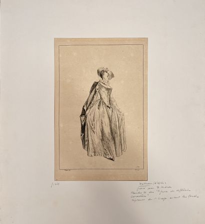after Antoine WATTEAU (1684-1721), engraved...