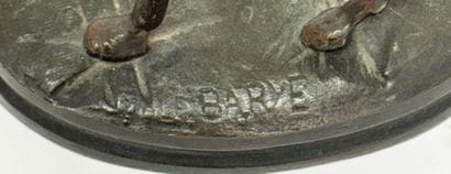 Based on Alfred BARYE
Camel
Signed bronze...