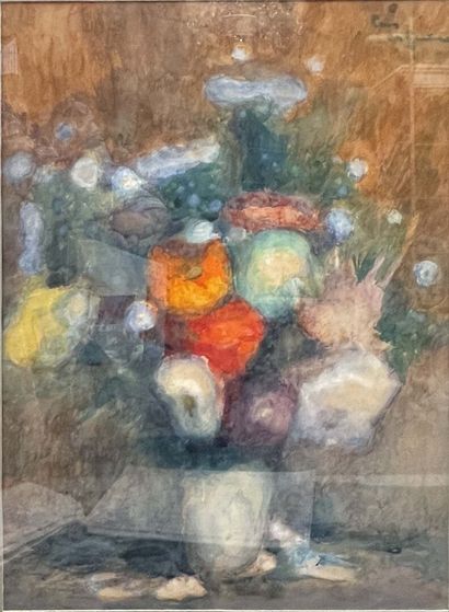 Franz de GEETERE (1895-1968)
Vase with bouquet...