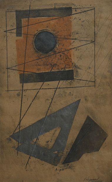 Jean SIGNOVERT (1919-1981)
Abstraction
Mixed...