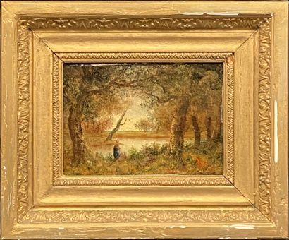 René GOURDON (1855-?)
Peasant woman at the...