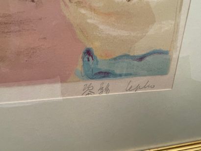 LE PHO (1907-2001)
bouquet de fleurs
Lithograph...
