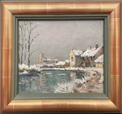 Albert LEPREUX (1868-1959)
Canal de l'Ourcq,...