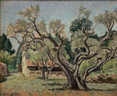 Jean JULIEN (1888-1974)
Olivier
Oil on isorel...