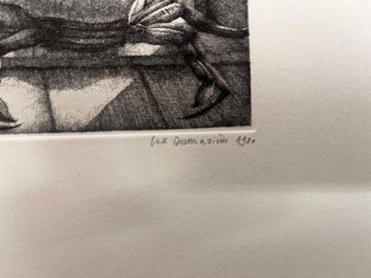 Erik DESMAZIERES (1948)
Crab at the Window
Etching...