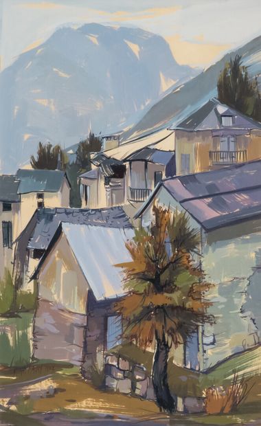 Michel MAURY (1942/43)
Ariege
Gouache on...