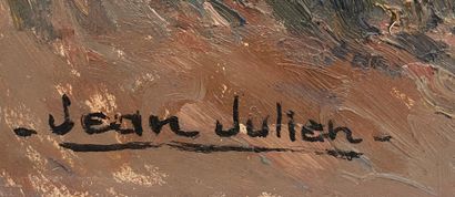 Jean JULIEN (1888-1974)
Pines in Sanary 
Oil...