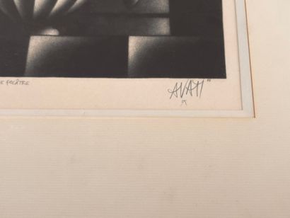 Mario AVATI (1921-2009)
Manière noire à la...