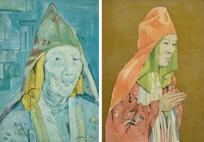 Marie-Antoinette BOULLARD-DEVE (1890-1970)
Portraits...