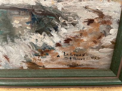 Albert LEPREUX (1868-1959)
Canal de l'Ourcq,...