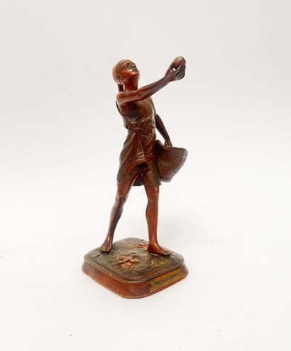Marcel DEBUT (1865-1933)
The young fruit...