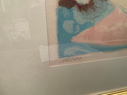 LE PHO (1907-2001)
bouquet de fleurs
Lithograph...