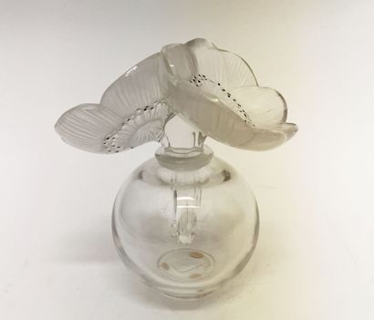 LALIQUE FRANCE
Bottle, Anemones model, in...
