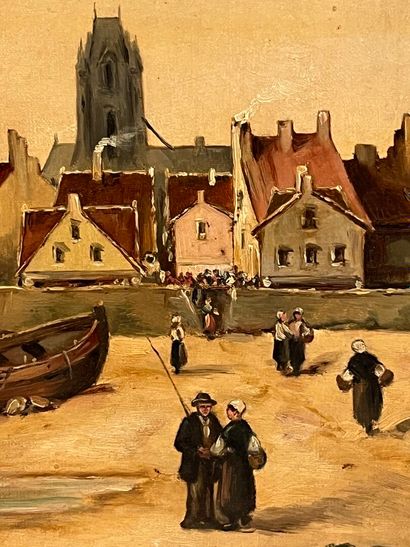 FRENCH SCHOOL late 19th century
Lively Breton...