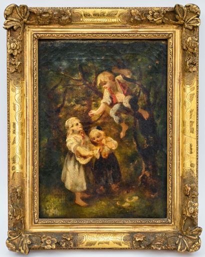 Attributed to LANFANT DE METZ
Young children...