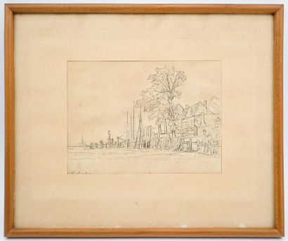 Attributed to Johan-Barthold JONGKIND
Dordt,...
