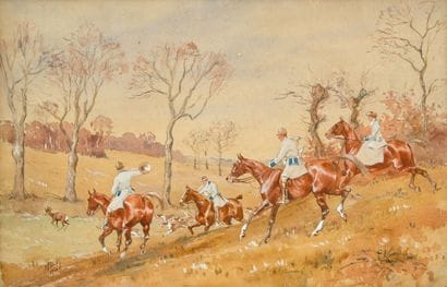 Karl REILLE (1886-1974/75)
The débuché
Watercolor...