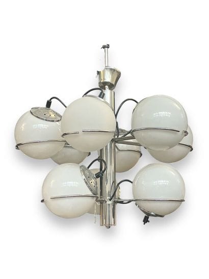 TARGETTI SANKEY
Suspension lamp in chromed...