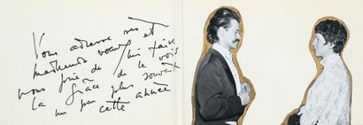 Georges MATHIEU (1921-2012)
Greeting card...