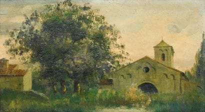 Modest URGELL Y INGLADA (1839-1919)
Landscape...